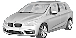 BMW F45 P04E3 Fault Code